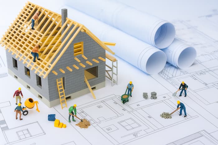 Plac budowy i nowoczesna konstrukcja (podmień zdjęcie)